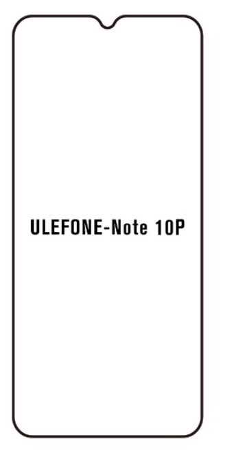 Hydrogel - ochranná fólie - Ulefone Note 10P (case friendly)