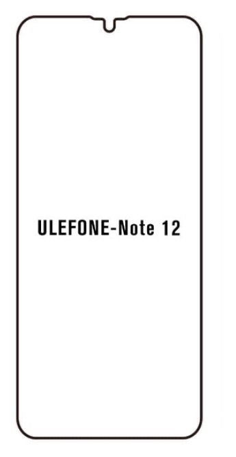 Hydrogel - ochranná fólie - Ulefone Note 12 (case friendly)