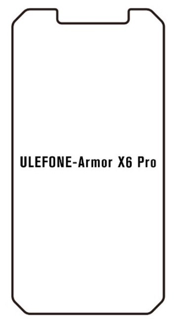 Hydrogel - ochranná fólie - Ulefone Armor X6 Pro (case friendly)