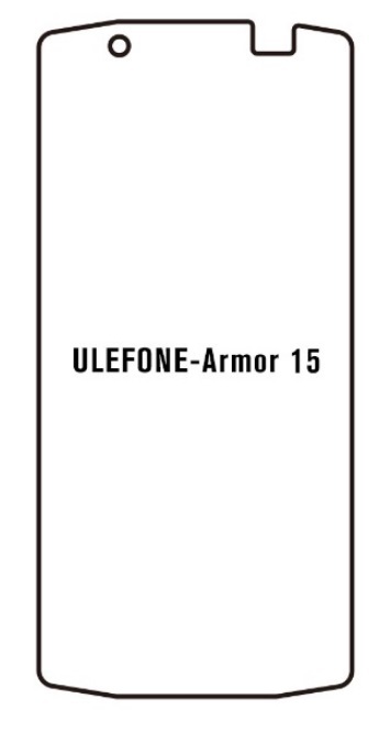 Hydrogel - ochranná fólie - Ulefone Armor 15 (case friendly)