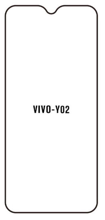 Hydrogel - matná ochranná fólie - Vivo Y02