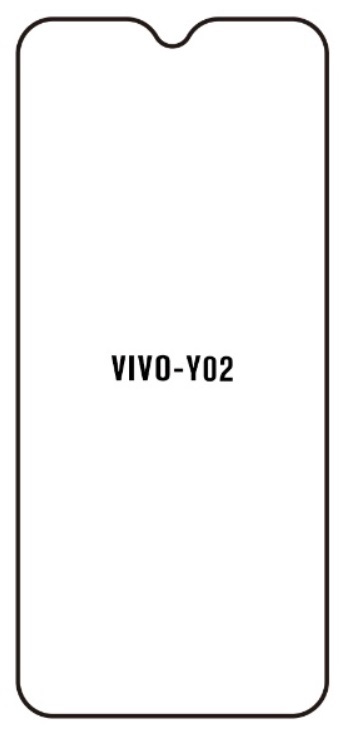 Hydrogel - ochranná fólie - Vivo Y02 (case friendly)