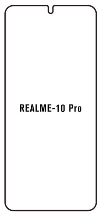 Hydrogel - matná ochranná fólie - Realme 10 Pro