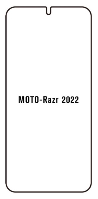 Hydrogel - ochranná fólie - Motorola Razr 2022 (case friendly)