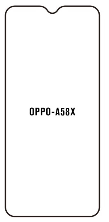 Hydrogel - Privacy Anti-Spy ochranná fólie - OPPO A58X 5G