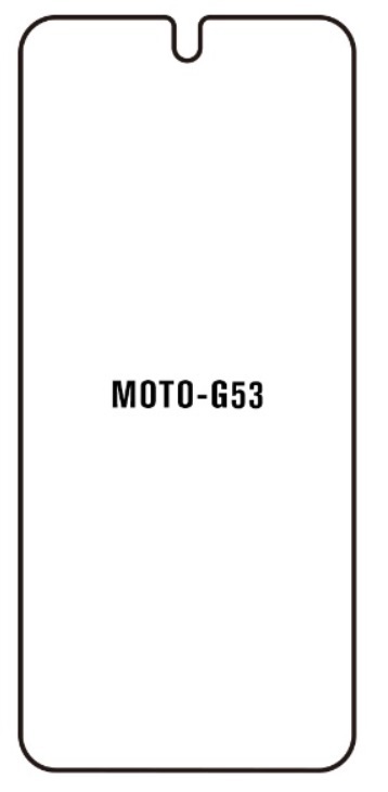 Hydrogel - ochranná fólie - Motorola Moto G53  (case friendly)