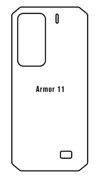 Hydrogel - zadní ochranná fólie - Ulefone Armor 11 5G