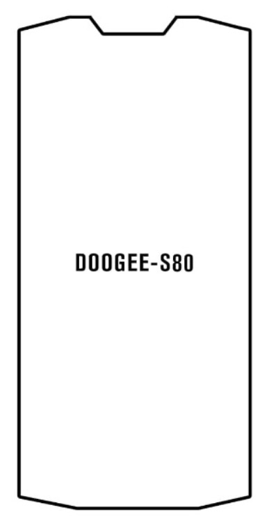 Hydrogel - ochranná fólie - Doogee S80