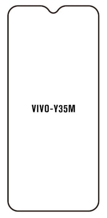 Hydrogel - ochranná fólie - Vivo Y35m (case friendly)