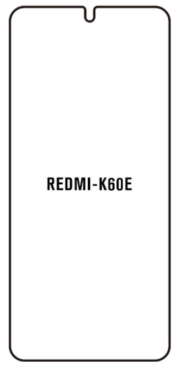 Hydrogel - matná ochranná fólie - Xiaomi Redmi K60E