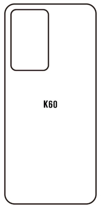 Hydrogel - zadní ochranná fólie - Xiaomi Redmi K60