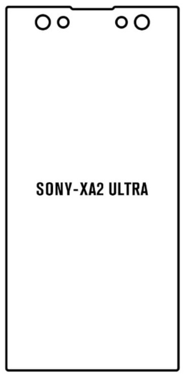 Hydrogel - ochranná fólie - Sony Xperia XA2 Ultra