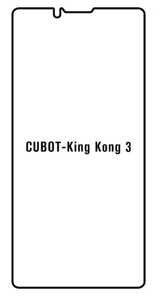 Hydrogel - ochranná fólie - Cubot King Kong 3