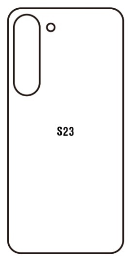 Hydrogel - zadní ochranná fólie - Samsung Galaxy S23+