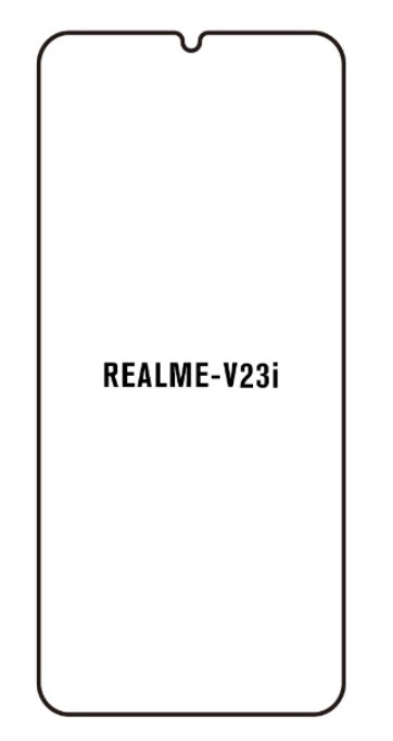 Hydrogel - ochranná fólie - Realme V23i (case friendly)