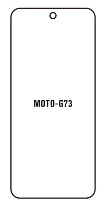Hydrogel - ochranná fólie - Motorola Moto G73 (case friendly)