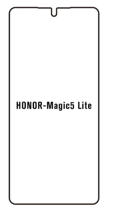 Hydrogel - ochranná fólie - Huawei Honor Magic 5 lite (case friendly)