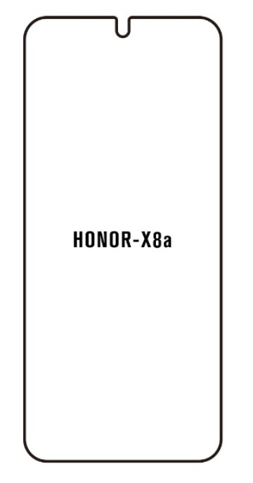 Hydrogel - ochranná fólie - Huawei Honor X8a (case friendly)