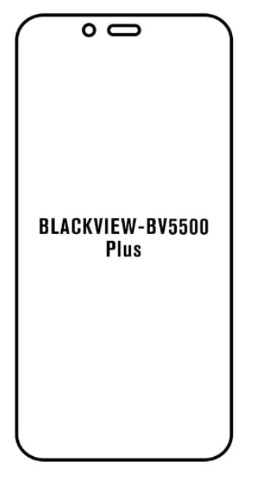 Hydrogel - ochranná fólie - Blackview BV5500 Plus