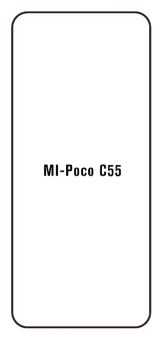 Hydrogel - ochranná fólie - Xiaomi Poco C55