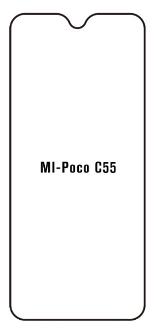 Hydrogel - matná ochranná fólie - Xiaomi Poco C55
