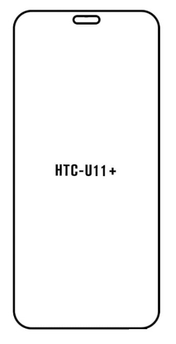 Hydrogel - ochranná fólie - HTC U11+