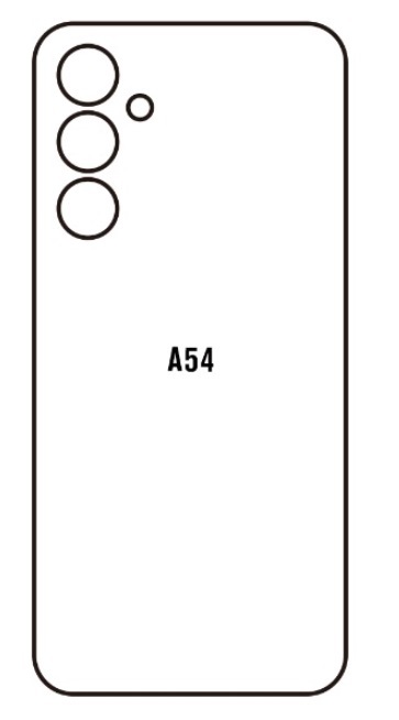 Hydrogel - zadní ochranná fólie - Samsung Galaxy A54