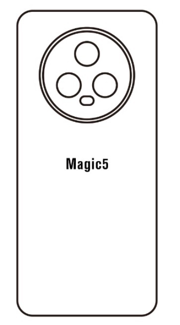 Hydrogel - zadní ochranná fólie - Huawei Honor Magic5
