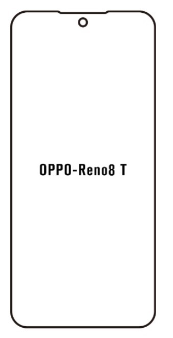 Hydrogel - Privacy Anti-Spy ochranná fólie - OPPO Reno8 T 5G
