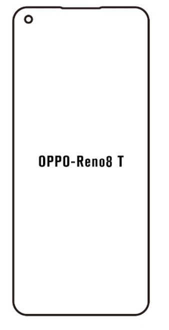 Hydrogel - Privacy Anti-Spy ochranná fólie - OPPO Reno8 T 4G