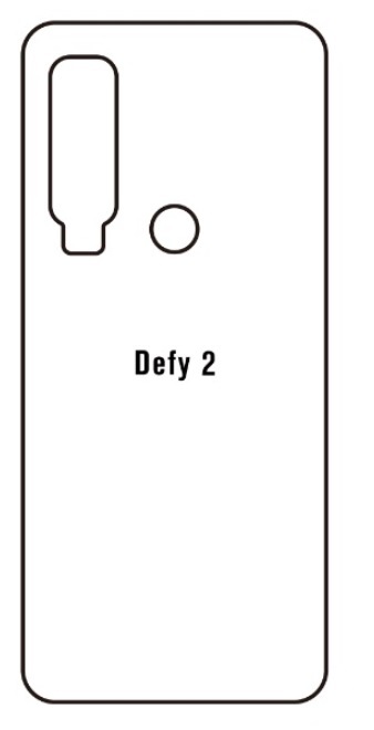 Hydrogel - matná zadní ochranná fólie - Motorola Defy 2