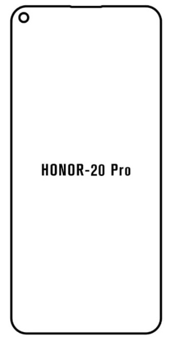 UV Hydrogel s UV lampou - ochranná fólie - Huawei Honor 20 Pro