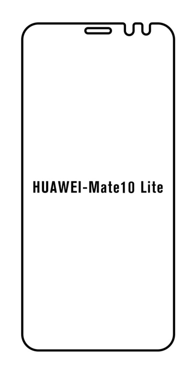 UV Hydrogel s UV lampou - ochranná fólie - Huawei Mate 10 lite