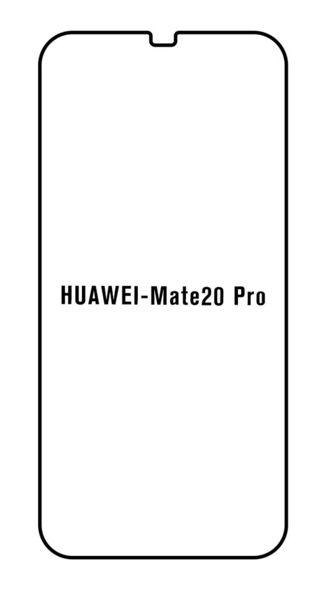 UV Hydrogel s UV lampou - ochranná fólie - Huawei Mate 20 Pro