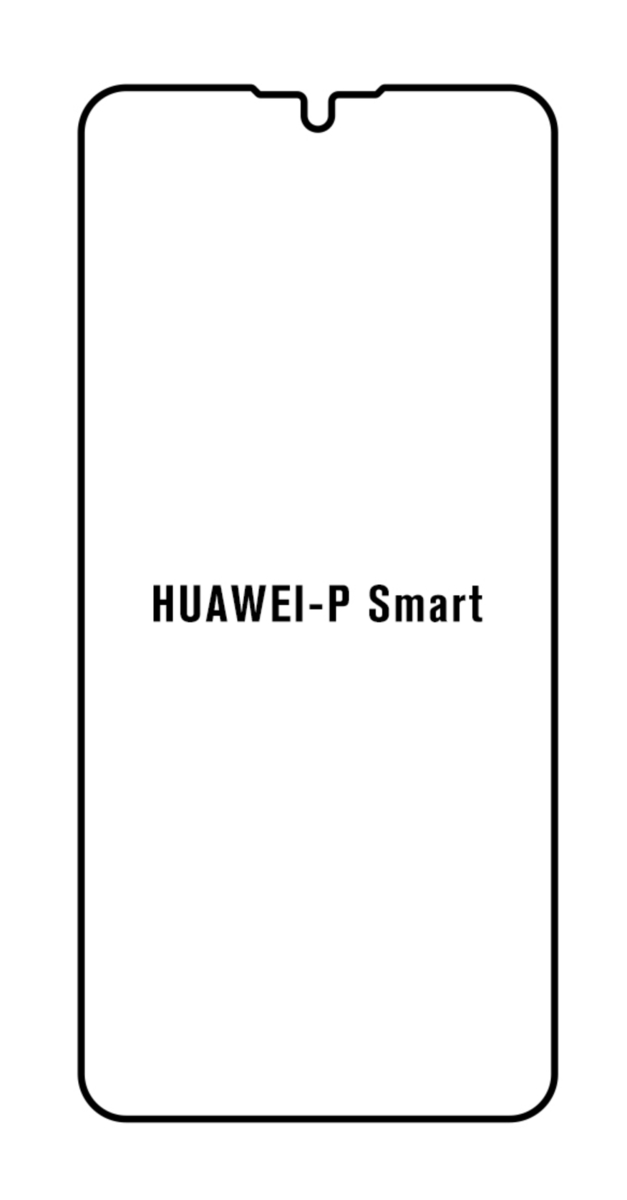 UV Hydrogel s UV lampou - ochranná fólie - Huawei P Smart 2019