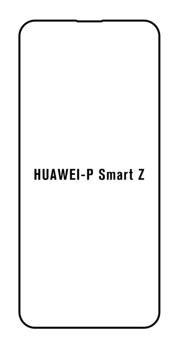 UV Hydrogel s UV lampou - ochranná fólie - Huawei P Smart Z