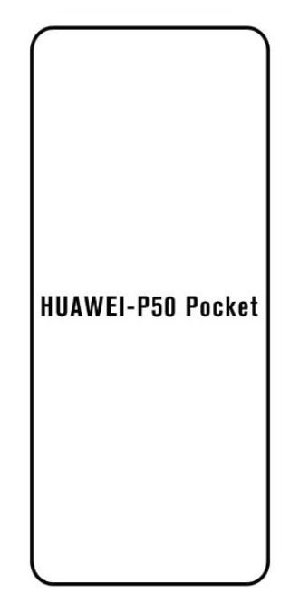 UV Hydrogel s UV lampou - ochranná fólie - Huawei P50 Pocket