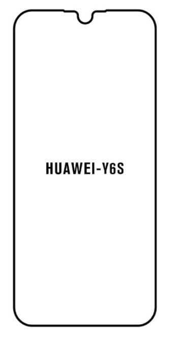 UV Hydrogel s UV lampou - ochranná fólie - Huawei Y6s