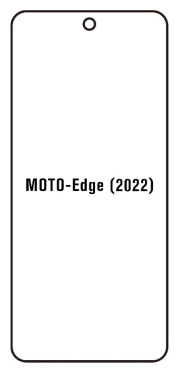 UV Hydrogel s UV lampou - ochranná fólie - Motorola Edge (2022)