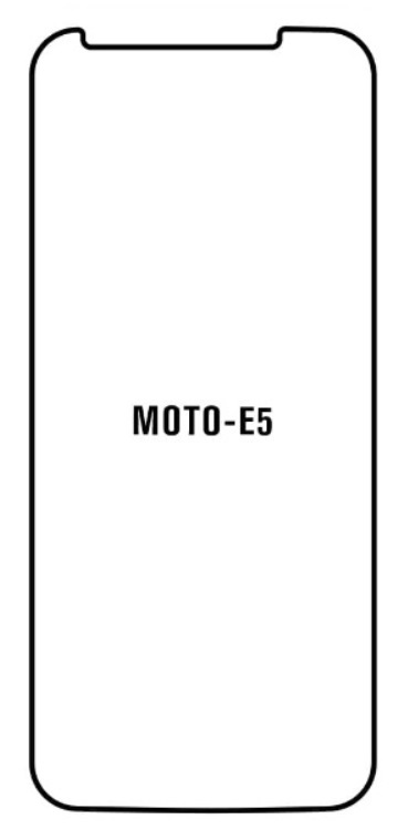UV Hydrogel s UV lampou - ochranná fólie - Motorola Moto E5