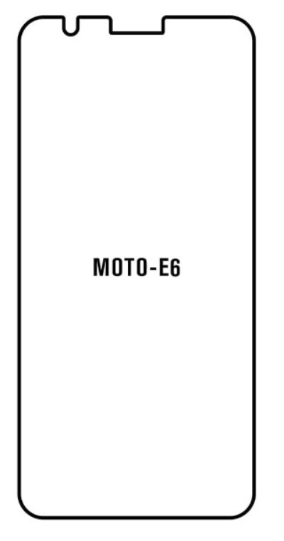 UV Hydrogel s UV lampou - ochranná fólie - Motorola Moto E6
