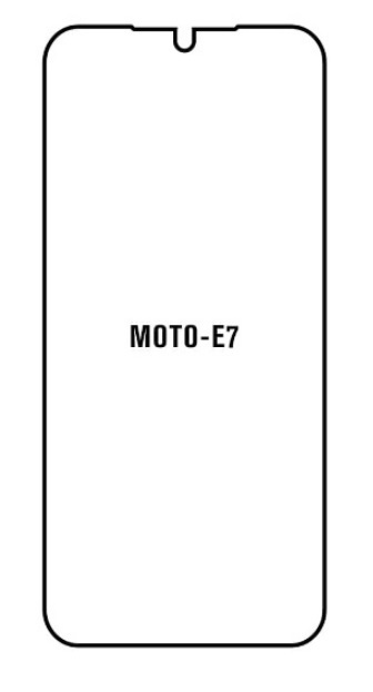 UV Hydrogel s UV lampou - ochranná fólie - Motorola Moto E7