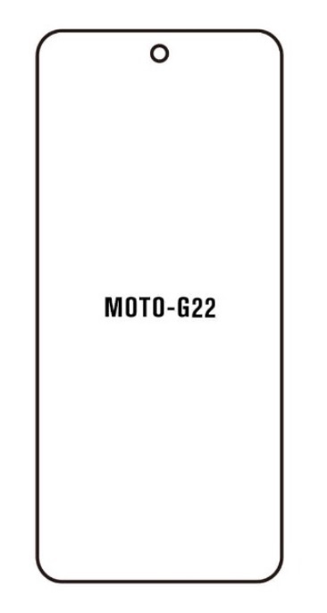 UV Hydrogel s UV lampou - ochranná fólie - Motorola Moto G22