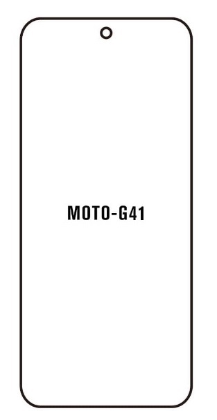 UV Hydrogel s UV lampou - ochranná fólie - Motorola Moto G41