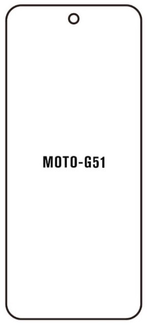 UV Hydrogel s UV lampou - ochranná fólie - Motorola Moto G51 5G
