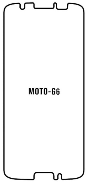 UV Hydrogel s UV lampou - ochranná fólie - Motorola Moto G6