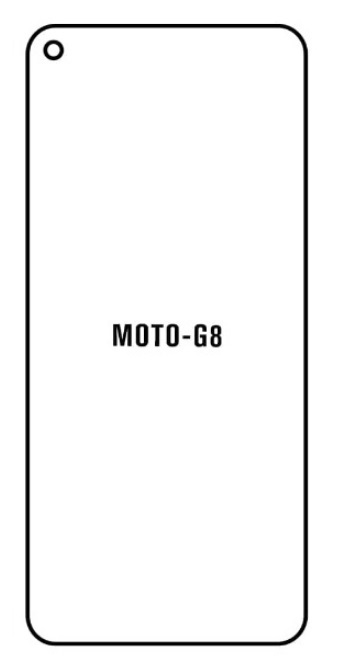 UV Hydrogel s UV lampou - ochranná fólie - Motorola Moto G8