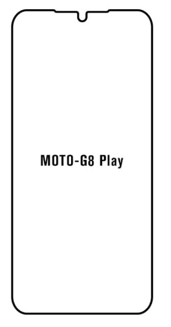 UV Hydrogel s UV lampou - ochranná fólie - Motorola Moto G8 Play