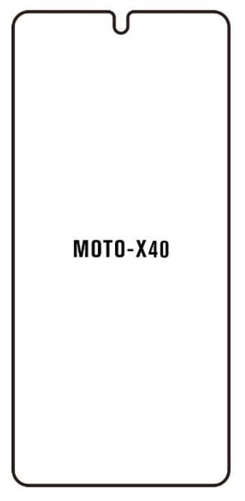 UV Hydrogel s UV lampou - ochranná fólie - Motorola Moto X40