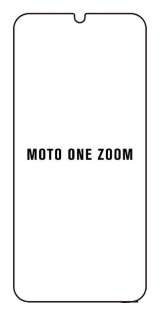 UV Hydrogel s UV lampou - ochranná fólie - Motorola One Zoom
